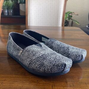 Women's Classic Alpargata off White Mini Leopard Print Canvas